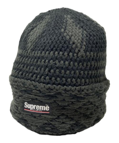SUPREME（シュプリーム）SUPREME (シュプリーム) ダイヤモンドビーニー ブラックの古着・服飾アイテム