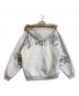Supreme (シュプリーム) faux fur zip up hooded sweatshirt ライトグレー サイズ:XL：28000円