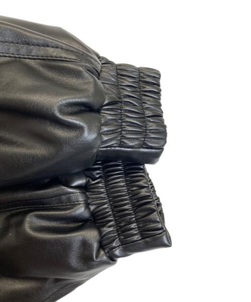 DELUXE（デラックス）Deluxe (デラックス) ビーガンレザージャケット ブラック サイズ:Lの古着・服飾アイテム