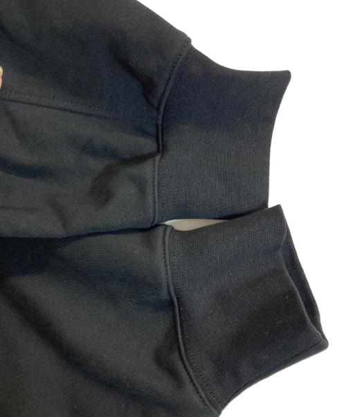 LACOSTE（ラコステ）LACOSTE (ラコステ) 裏パイルクロップドジップフーディ ブラック サイズ:40の古着・服飾アイテム