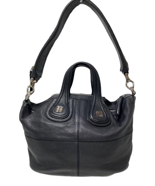 GIVENCHY（ジバンシィ）GIVENCHY (ジバンシィ) ミディアムナイチンゲール2WAYバック ブラックの古着・服飾アイテム