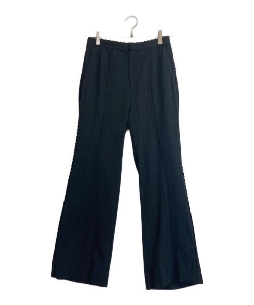 IRENE（アイレネ）IRENE (アイレネ) リラックスパンツ ブラック サイズ:36の古着・服飾アイテム