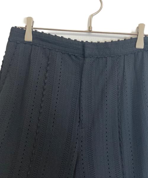 IRENE（アイレネ）IRENE (アイレネ) リラックスパンツ ブラック サイズ:36の古着・服飾アイテム