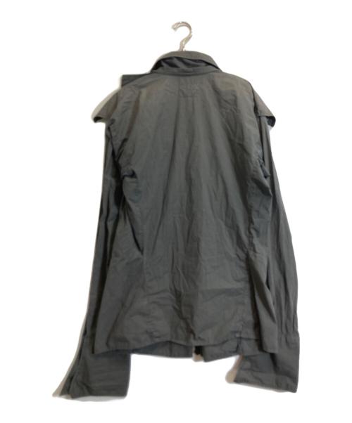 Vivienne Westwood man（ヴィヴィアン ウェストウッド マン）Vivienne Westwood man (ヴィヴィアン ウェストウッド マン) 変形シャツ グレー サイズ:2の古着・服飾アイテム