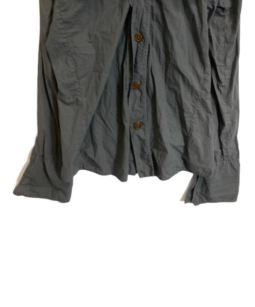 Vivienne Westwood man（ヴィヴィアン ウェストウッド マン）Vivienne Westwood man (ヴィヴィアン ウェストウッド マン) 変形シャツ グレー サイズ:2の古着・服飾アイテム