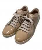 PRADAプラダ）の古着「ローカットスニーカー」｜ベージュ