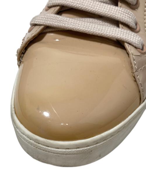 PRADA（プラダ）PRADA (プラダ) ローカットスニーカー ベージュ サイズ:23.5の古着・服飾アイテム