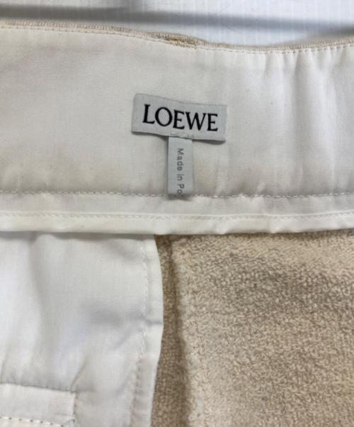 LOEWE（ロエベ）LOEWE (ロエベ) スウェットパンツ ベージュ サイズ:XSの古着・服飾アイテム