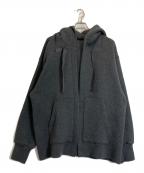 POSTELEGANTポステレガント）の古着「COTTON CASHMERE KNIT HOODIE」｜グレー