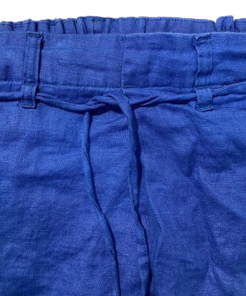 CAHLUMN（カウラム）CAHLUMN (カウラム) リネンパンツ ブルー サイズ:XXLの古着・服飾アイテム