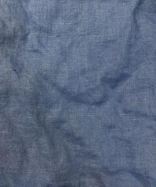 CAHLUMN（カウラム）CAHLUMN (カウラム) リネンパンツ ブルー サイズ:XXLの古着・服飾アイテム