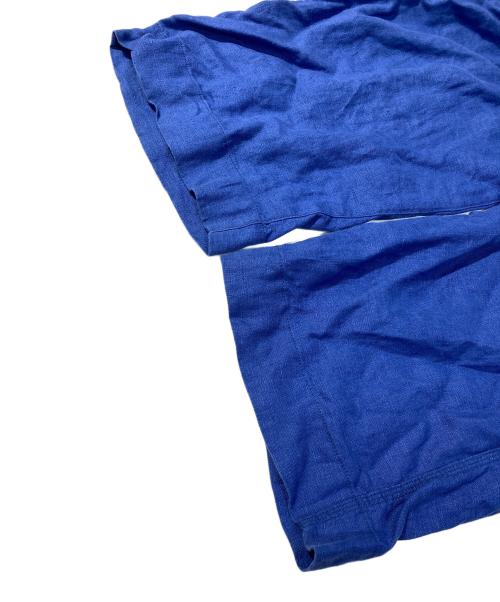 CAHLUMN（カウラム）CAHLUMN (カウラム) リネンパンツ ブルー サイズ:XXLの古着・服飾アイテム