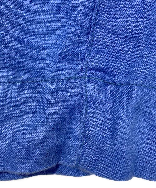 CAHLUMN（カウラム）CAHLUMN (カウラム) リネンパンツ ブルー サイズ:XXLの古着・服飾アイテム