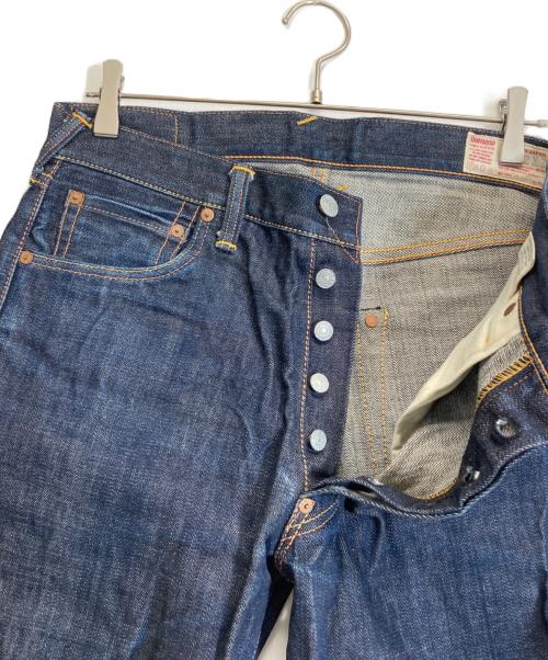 EVISU（エヴィス）EVISU (エヴィス) カモメプリントデニムパンツ インディゴ サイズ:32/35の古着・服飾アイテム