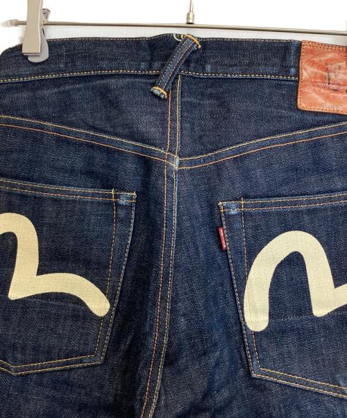 EVISU（エヴィス）EVISU (エヴィス) カモメプリントデニムパンツ インディゴ サイズ:32/35の古着・服飾アイテム