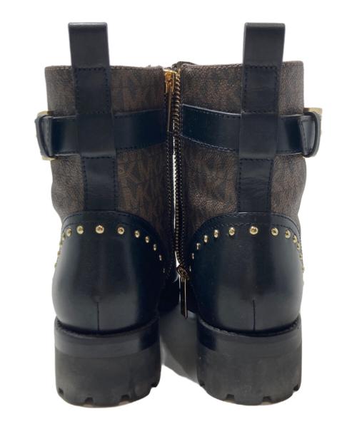 MICHAEL KORS（マイケル・コース）MICHAEL KORS (マイケル・コース) レースアップブーツ ブラウン サイズ:6Mの古着・服飾アイテム