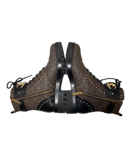 MICHAEL KORS（マイケル・コース）MICHAEL KORS (マイケル・コース) レースアップブーツ ブラウン サイズ:6Mの古着・服飾アイテム