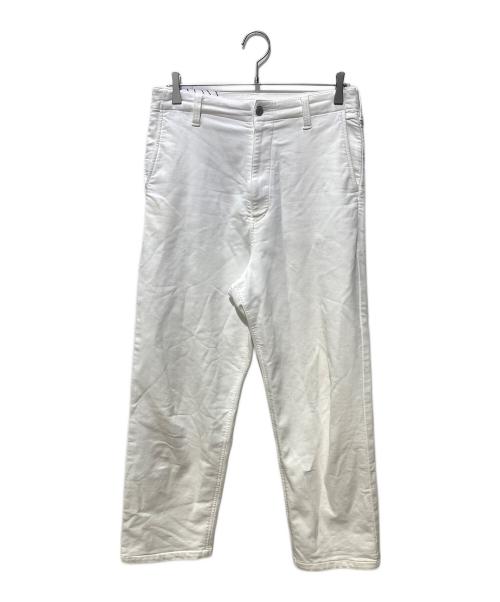 R.H.Vintage（ロンハーマン・ヴィンテージ）R.H.Vintage (ロンハーマン・ヴィンテージ) コットンチノトラウザーズパンツ ホワイト サイズ:Sの古着・服飾アイテム