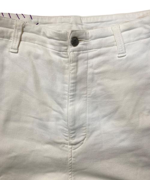 R.H.Vintage（ロンハーマン・ヴィンテージ）R.H.Vintage (ロンハーマン・ヴィンテージ) コットンチノトラウザーズパンツ ホワイト サイズ:Sの古着・服飾アイテム