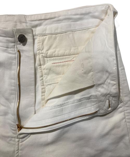 R.H.Vintage（ロンハーマン・ヴィンテージ）R.H.Vintage (ロンハーマン・ヴィンテージ) コットンチノトラウザーズパンツ ホワイト サイズ:Sの古着・服飾アイテム