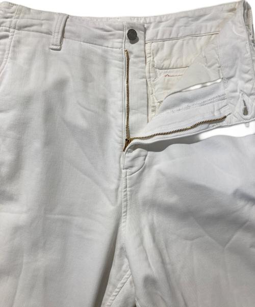 R.H.Vintage（ロンハーマン・ヴィンテージ）R.H.Vintage (ロンハーマン・ヴィンテージ) コットンチノトラウザーズパンツ ホワイト サイズ:Ｓの古着・服飾アイテム