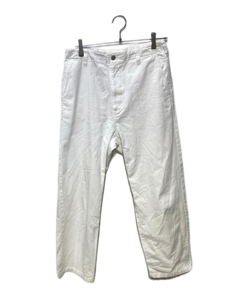 R.H.Vintage（ロンハーマン・ヴィンテージ）R.H.Vintage (ロンハーマン・ヴィンテージ) コットンチノトラウザーズパンツ ホワイト サイズ:Ｓの古着・服飾アイテム