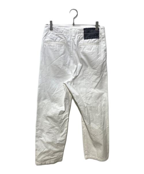 R.H.Vintage（ロンハーマン・ヴィンテージ）R.H.Vintage (ロンハーマン・ヴィンテージ) コットンチノトラウザーズパンツ ホワイト サイズ:Ｓの古着・服飾アイテム