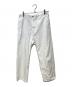 R.H.Vintage（ロンハーマン・ヴィンテージ）の古着「コットンチノトラウザーズパンツ」｜ホワイト