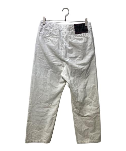 R.H.Vintage（ロンハーマン・ヴィンテージ）R.H.Vintage (ロンハーマン・ヴィンテージ) Organic Cotton Chino Trousers ホワイト サイズ:SIZE Sの古着・服飾アイテム