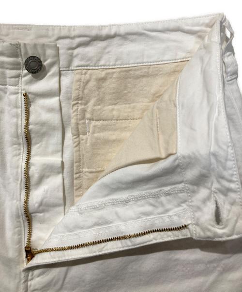 R.H.Vintage（ロンハーマン・ヴィンテージ）R.H.Vintage (ロンハーマン・ヴィンテージ) Organic Cotton Chino Trousers ホワイト サイズ:SIZE Sの古着・服飾アイテム
