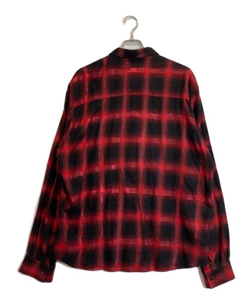 AMIRI（アミリ）AMIRI (アミリ) チェックシャツ レッド サイズ:XLの古着・服飾アイテム