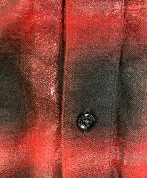 AMIRI（アミリ）AMIRI (アミリ) チェックシャツ レッド サイズ:XLの古着・服飾アイテム