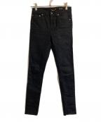 Saint Laurent Parisサンローランパリ）の古着「スキニーデニムパンツ」｜ブラック