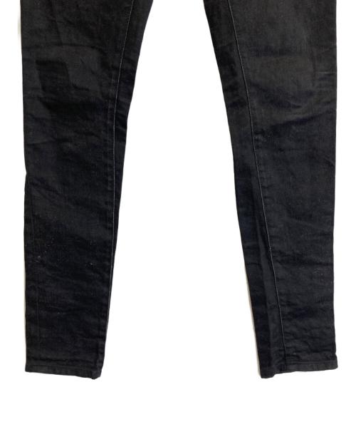 Saint Laurent Paris（サンローランパリ）Saint Laurent Paris (サンローランパリ) スキニーデニムパンツ ブラック サイズ:27の古着・服飾アイテム