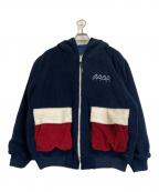 muta MARINEムータマリン）の古着「リバーシブルボアジャケット」｜ネイビー