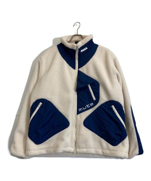 muta MARINE（ムータマリン）muta MARINE (ムータマリン) フリースジャケット ホワイト サイズ:SIZE 7の古着・服飾アイテム