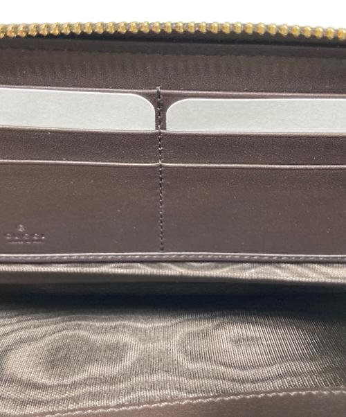 GUCCI（グッチ）GUCCI (グッチ) 長財布 ブラウンの古着・服飾アイテム