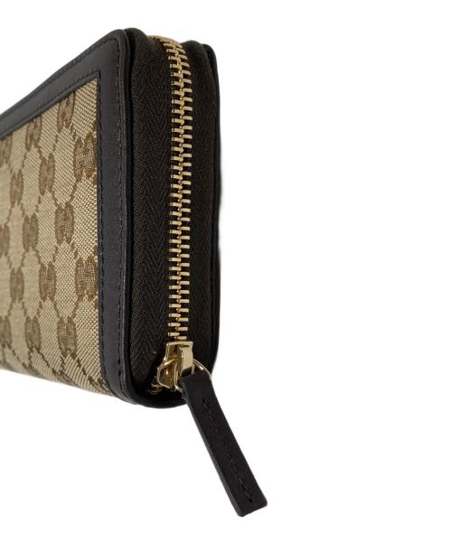 GUCCI（グッチ）GUCCI (グッチ) 長財布 ブラウンの古着・服飾アイテム