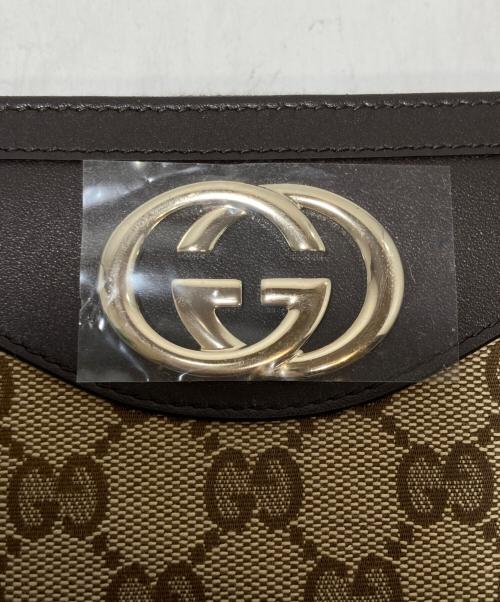 GUCCI（グッチ）GUCCI (グッチ) 長財布 ブラウンの古着・服飾アイテム