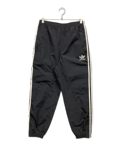 BALENCIAGA（バレンシアガ）BALENCIAGA (バレンシアガ) adidas (アディダス) ナイロンパンツ ブラック サイズ:38の古着・服飾アイテム