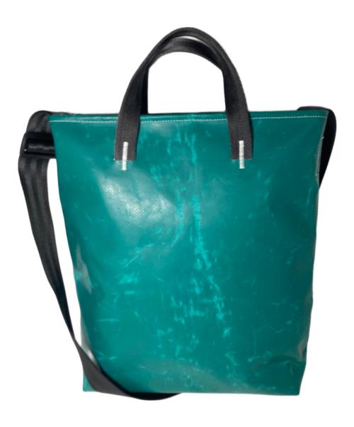 FREITAG（フライターグ）FREITAG (フライターグ) 2WAYバッグ グリーン×イエローの古着・服飾アイテム