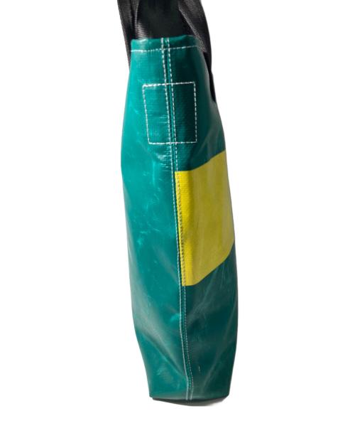 FREITAG（フライターグ）FREITAG (フライターグ) 2WAYバッグ グリーン×イエローの古着・服飾アイテム