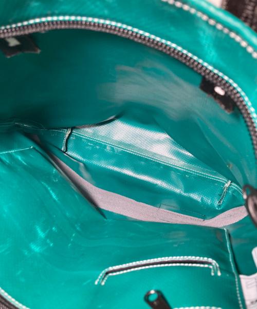 FREITAG（フライターグ）FREITAG (フライターグ) 2WAYバッグ グリーン×イエローの古着・服飾アイテム