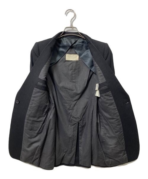 Maison Margiela（メゾンマルジェラ）Maison Margiela (メゾンマルジェラ) Wool Jacket With Oversized Belt ブラック サイズ:40の古着・服飾アイテム
