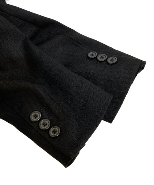 Maison Margiela（メゾンマルジェラ）Maison Margiela (メゾンマルジェラ) Wool Jacket With Oversized Belt ブラック サイズ:40の古着・服飾アイテム