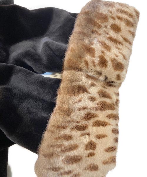 SAGA MINK（サガミンク）SAGA MINK (サガミンク) ファーコート ブラウン サイズ:42の古着・服飾アイテム