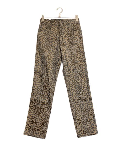 FENDI（フェンディ）FENDI (フェンディ) レオパードパンツ ブラウン サイズ:W２８の古着・服飾アイテム