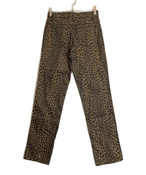 FENDI（フェンディ）FENDI (フェンディ) レオパードパンツ ブラウン サイズ:W２８の古着・服飾アイテム