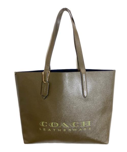COACH（コーチ）COACH (コーチ) トートバッグ オリーブの古着・服飾アイテム