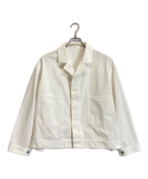YLEVE（イレーヴ）YLEVE (イレーヴ) RECYCLE POLYESTER TWILL BZ ホワイト サイズ:1の古着・服飾アイテム
